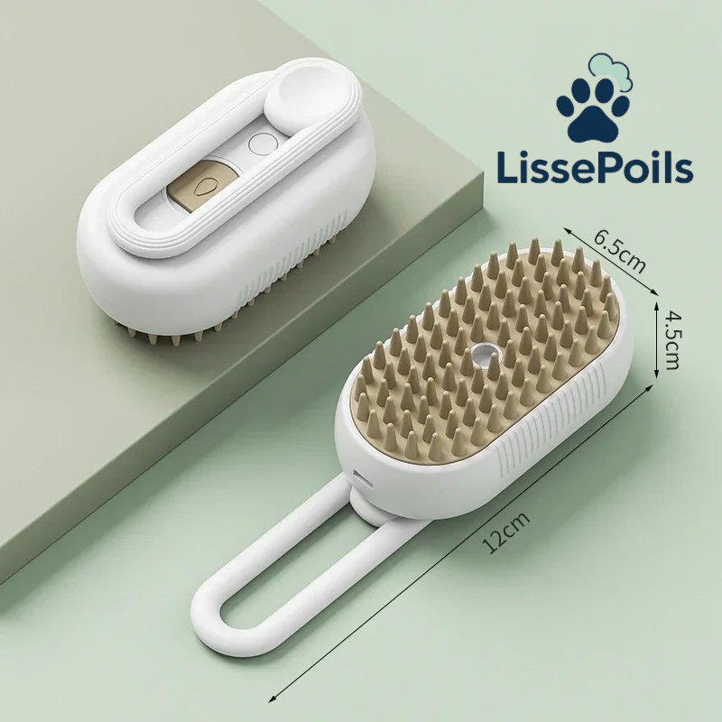 Prise en main ergonomique de la brosse, utilisation confortable